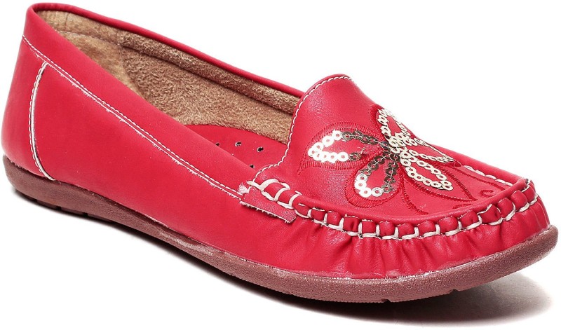 MSC Loafers For Women(Red)