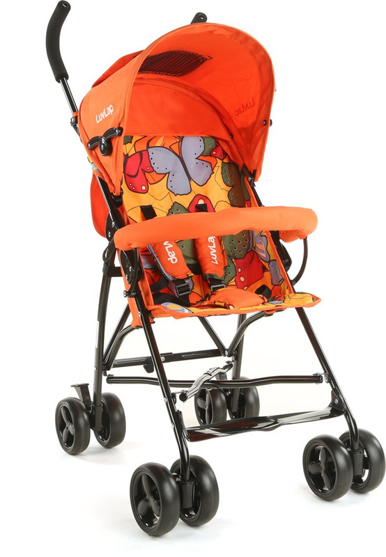 LuvLap Tutti Frutti Baby Buggy - Orange Stroller(3, Orange)