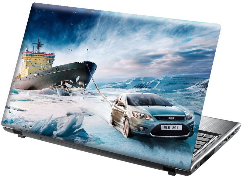 Onlinemart Ship Car Vinyl Laptop Decal 15.6