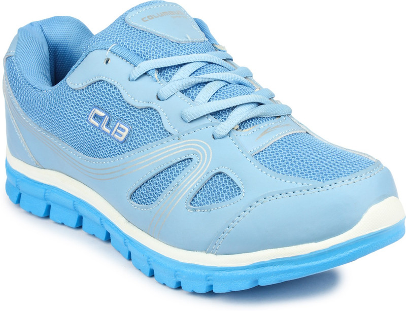 Columbus Training & Gym Shoes For Women(White, Blue)