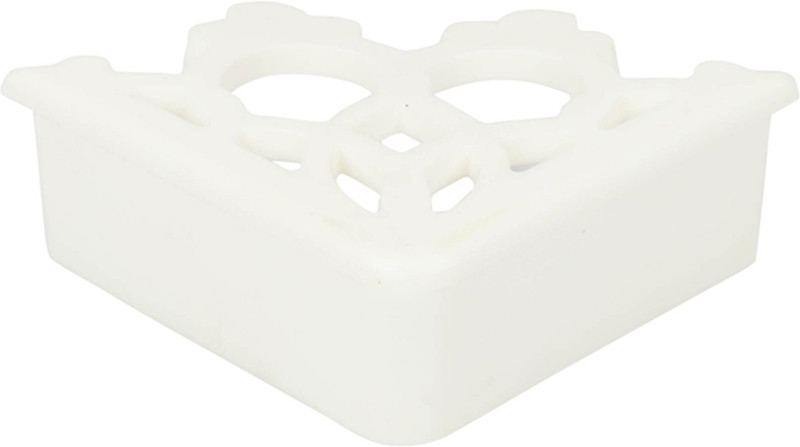 Safe-O-Kid High Quality, Designer, Large Corner Caps-Pack of 8(White)