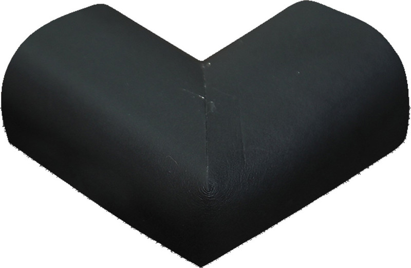 Safe-O-Kid High Quality,High Density, L-Shaped Medium (5.5*5.5*3.2 cm) NBR Corner Cushions-Pack of 16(Black)