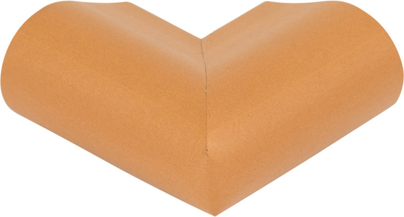 Safe-O-Kid High Quality,High Density,U Shaped Small (5*5*2.5 cm) NBR Corner Cushions-Pack of 8- Free Delivery(Light Brown)