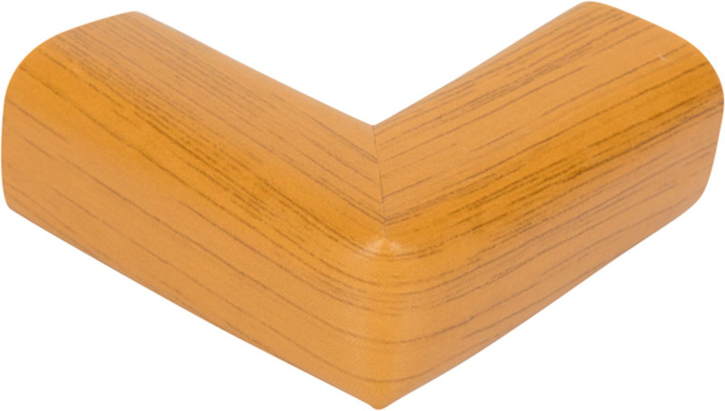 Safe-O-Kid High Quality,High Density, L-Shaped Small (5*5*2 cm) NBR Corner Cushions-Pack of 4- Free Delivery(Light Brown Texture)