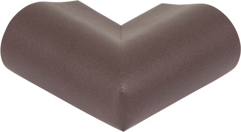 Safe-O-Kid High Quality,High Density,U Shaped Small (5*5*2.5 cm) NBR Corner Cushions-Pack of 4(Brown)
