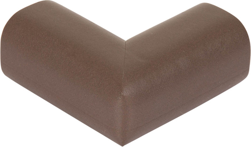 Safe-O-Kid High Quality,High Density, L-Shaped Small (5*5*2 cm) NBR Corner Cushions-Pack of 8- Free Delivery(Brown)