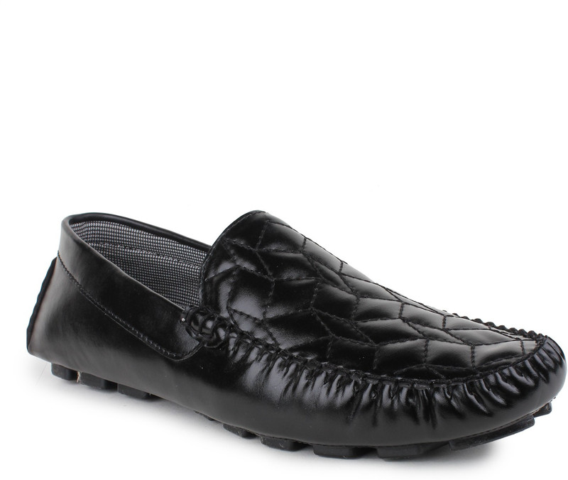 Pede Milan Loafers For Men(Black)