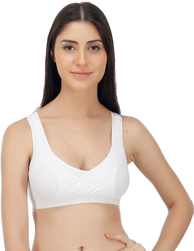 Fabme Feeding Women Maternity/Nursing Non Padded Bra(Multicolor)