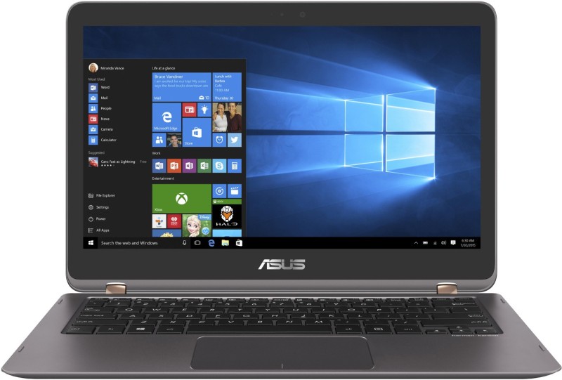 Asus Zenbook Flip Series Core i7 7th Gen - (8 GB/512 GB SSD/Windows 10 Home) UX360UAK-DQ210T Thin and Light Laptop(13.3 inch, Grey, 1.27 kg)
