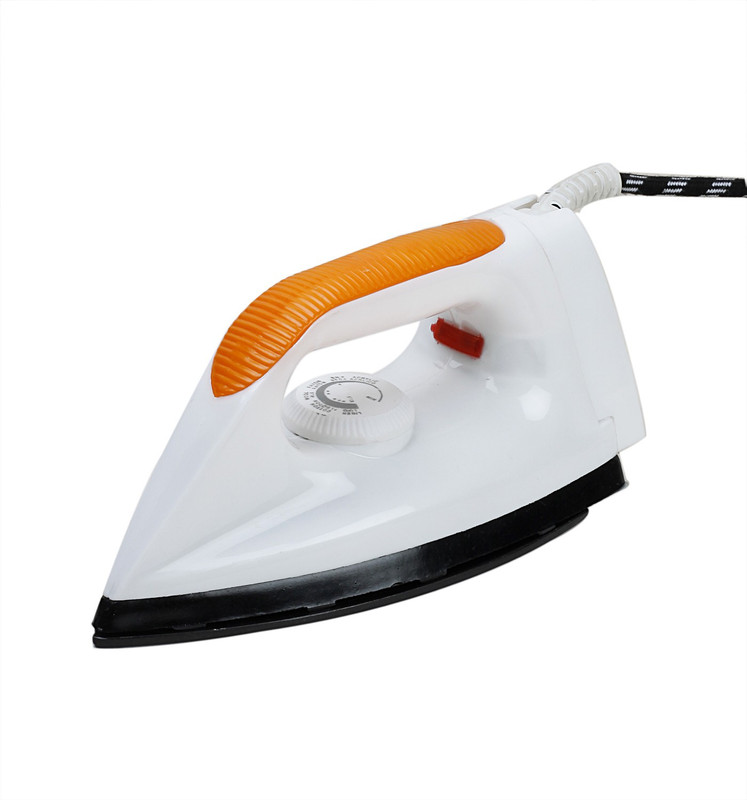 Jai Maha Laxmi VICTORIA 750 W Dry Iron(White, Orange) Jai Maha Laxmi VICTORIA 750 W Dry Iron(White, Orange)