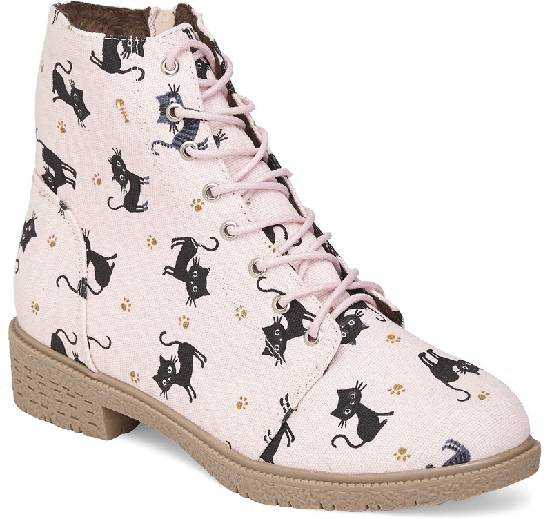 Vero Couture Boots For Women(Pink)