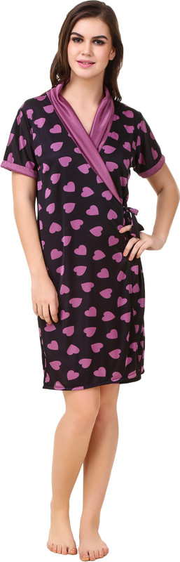 Masha Women Robe(Purple)