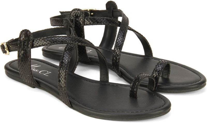 Miss CL By Carlton London CLL-4071 Women Black Flats