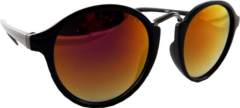 ELS Round Sunglasses(Red, Yellow)