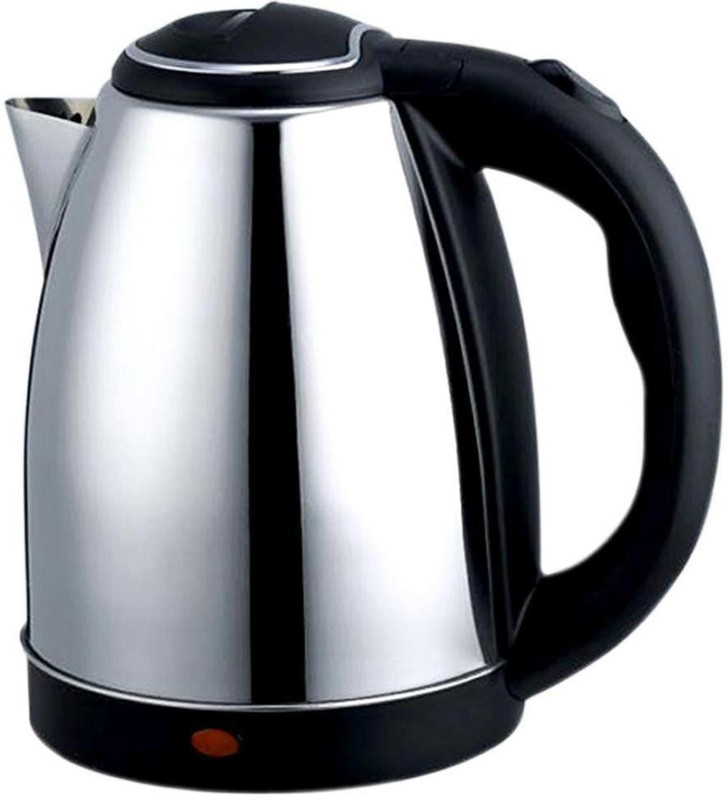 Spella Global Electric Kettle(1.8 L, Silver, Black)
