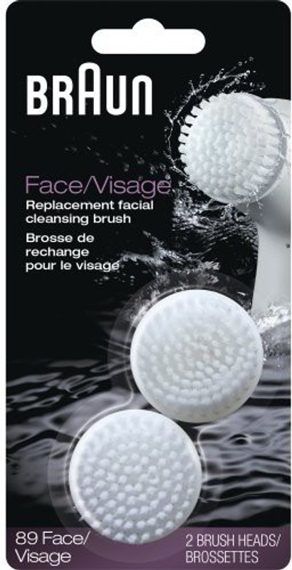 Braun Silk-�pil - Facial Cleansing Brush Head Refill(Pack of 2)