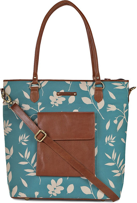 kantha Women Green Tote