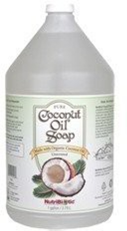 Nutrabolics Pure Coconut Oil Soap, Unscented(3784.96 ml)