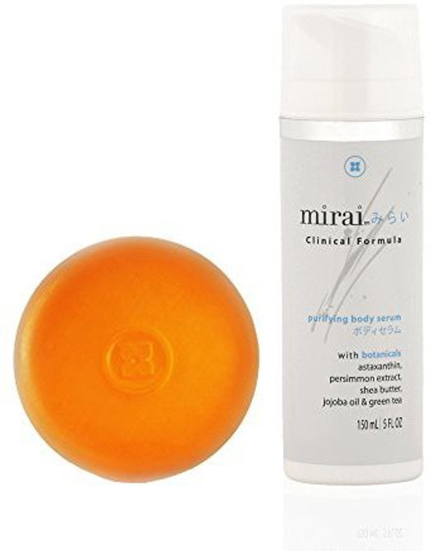 Mirai Clinical Persimmon Soap Bar And Body Serum(100 g)