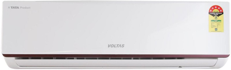 View Voltas 1.5 Ton 5 Star Split AC  - White Just ₹28,499 exclusive Offer Online(Appliances)