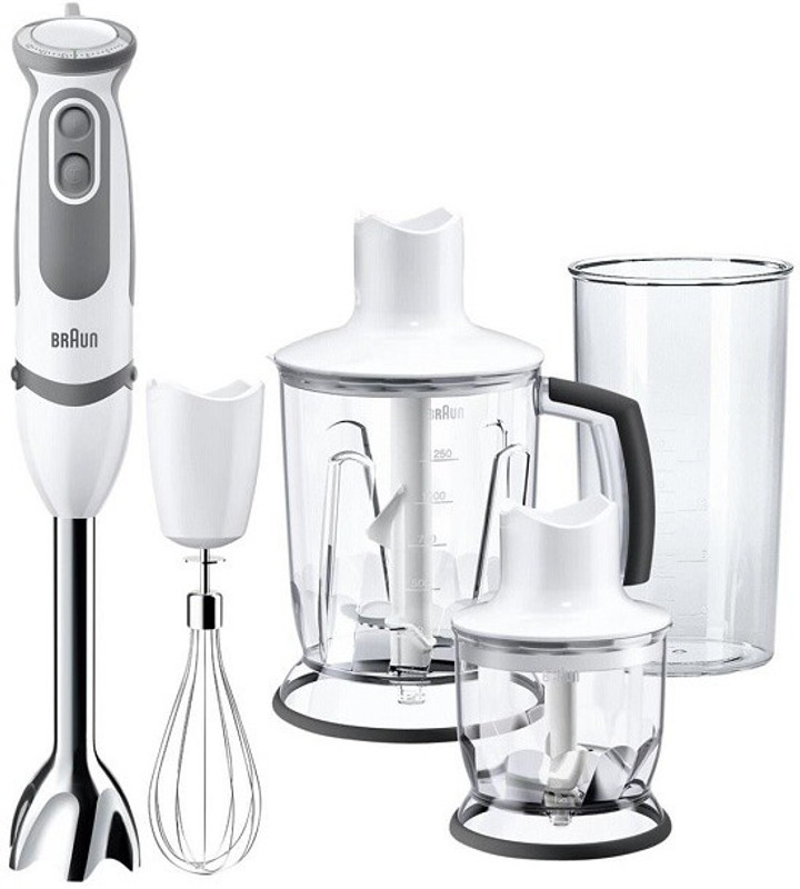 Braun MQ5045 750 W Hand Blender(White,sliver)