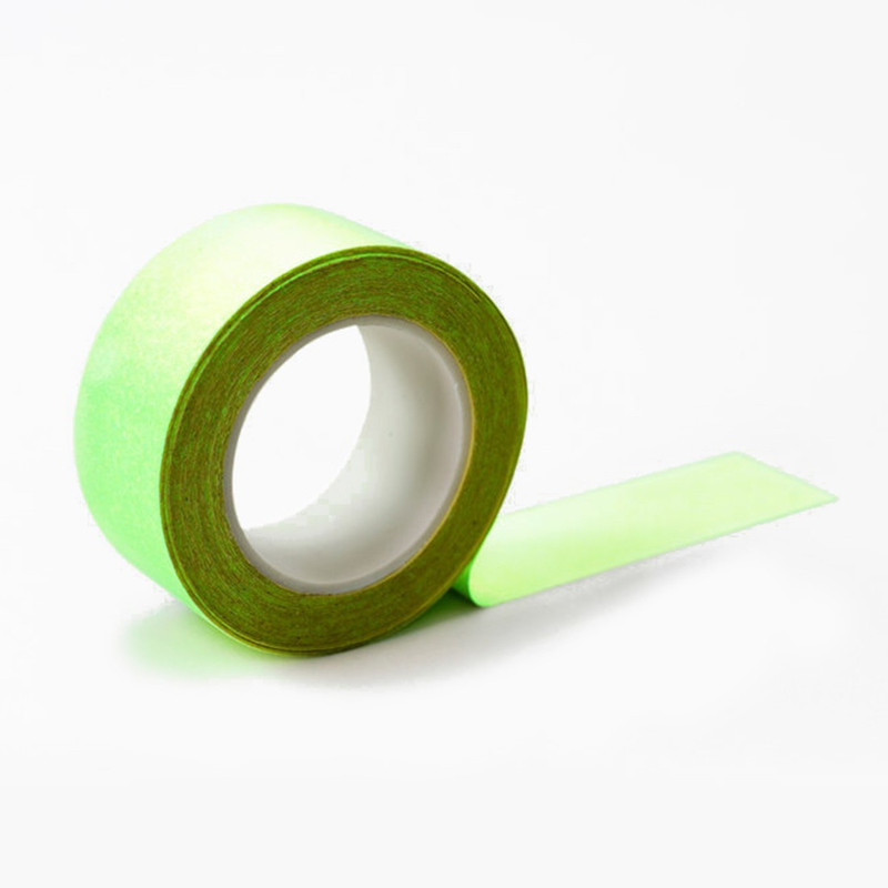 arex Dark in Glow 1 inch x 10 feet 25.4 mm x 10 m Green Reflective Tape(Pack of 1)