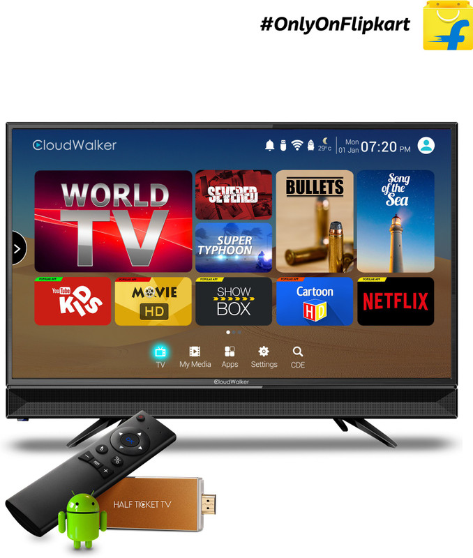 Flipkart - Exchange Offer | No Cost EMI Sony, Cloudwalker...