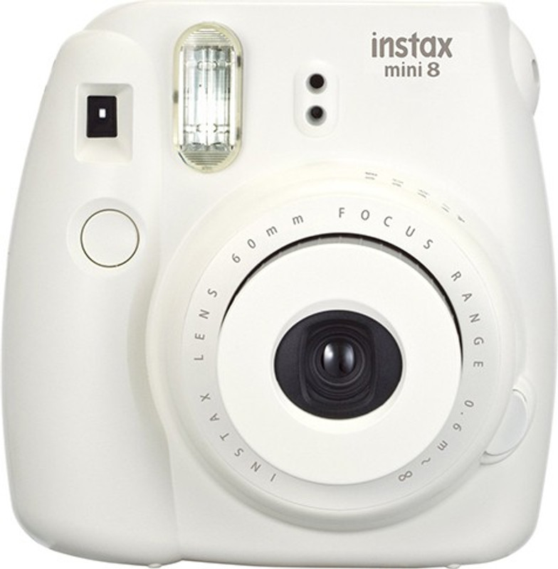 Fujifilm Instax Mini 8 Instant Camera(White)