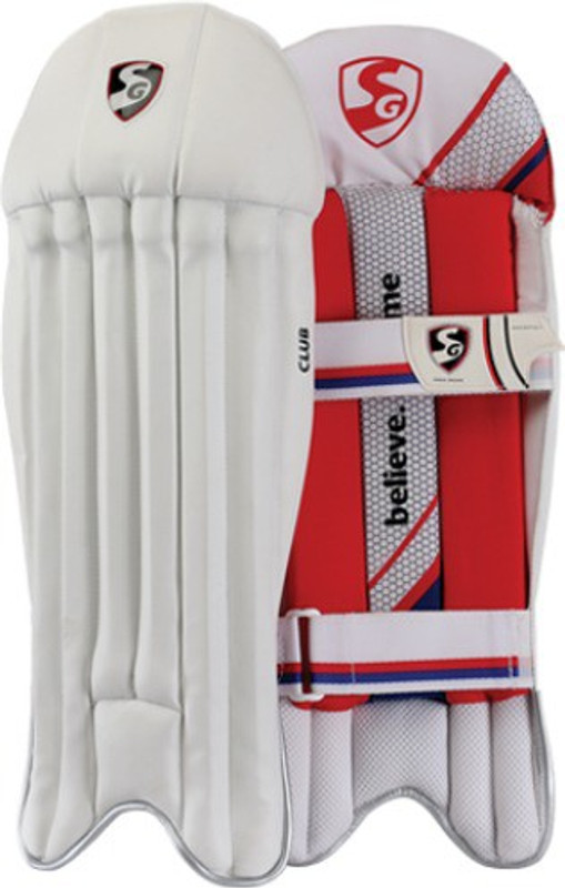 SG Club Boys (32 - 35 cm) Wicket Keeping Pad(Multicolor, Ambidextrous)