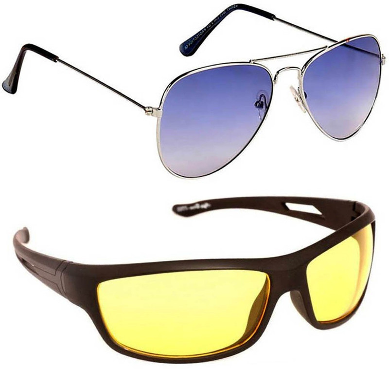 Magjons Aviator Sunglasses(Blue) Magjons Aviator Sunglasses(Blue)