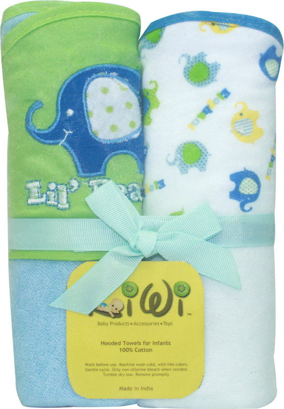 Kiwi Cotton Terry 350 GSM Bath Towel(Pack of 2, Multicolor)