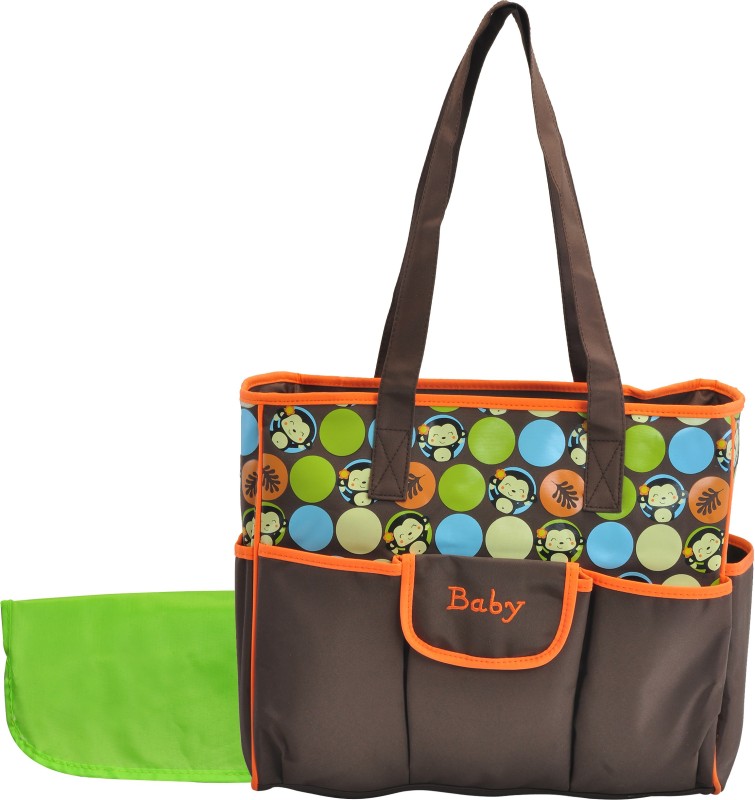 Magic Pitara MULTIPURPOSE MOTHER BAG (ORANGE) Backpack Diaper Bag(Multicolor)