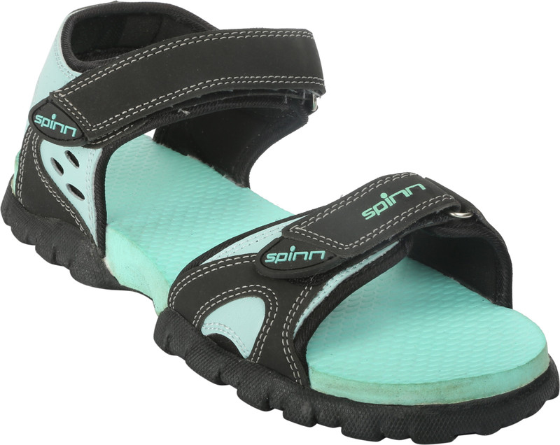 Spinn Twister Women Green Sports Sandals