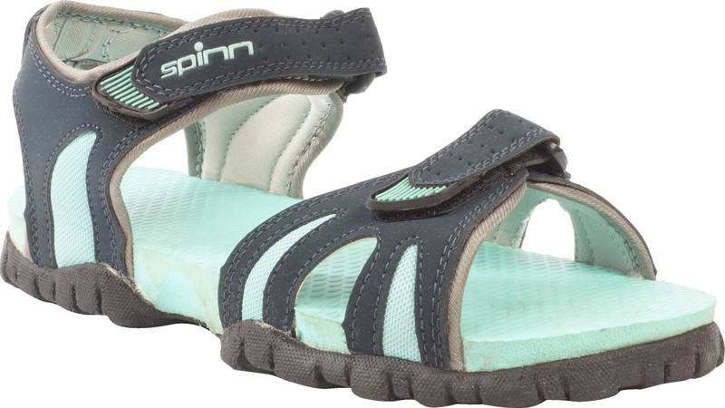 Spinn Trend Women Green Sports Sandals