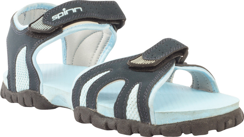 Spinn Trend Women Navy Sports Sandals