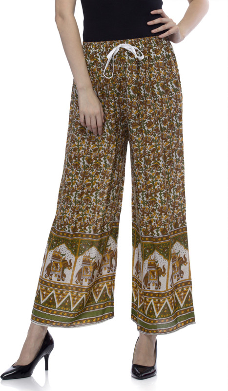 One Femme Regular Fit Women Green Trousers