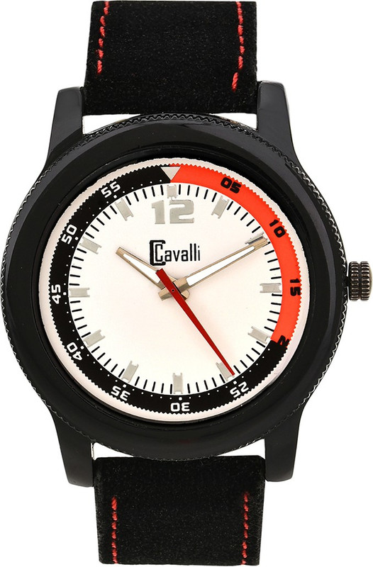 cavalli CW264 Designer White Dial Slim Analog Watch  - For Men