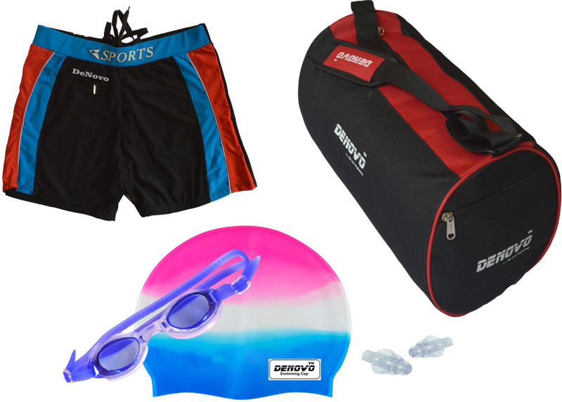DeNovo Cap Goggle Bag Trunk (3XL Size) Swimming Kit