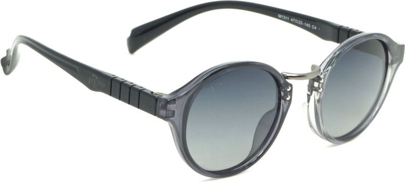 FIZAN Round Sunglasses(Grey)