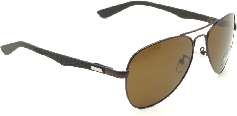 FIZAN Aviator Sunglasses(Brown)