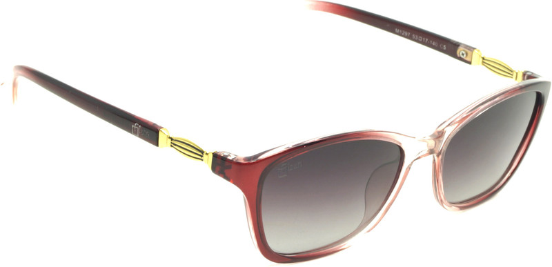 FIZAN Cat-eye Sunglasses(Brown)