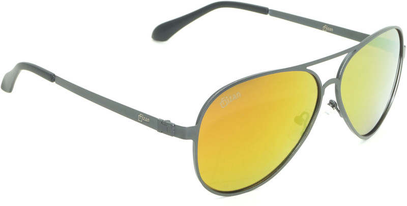 FIZAN Aviator Sunglasses(Red)