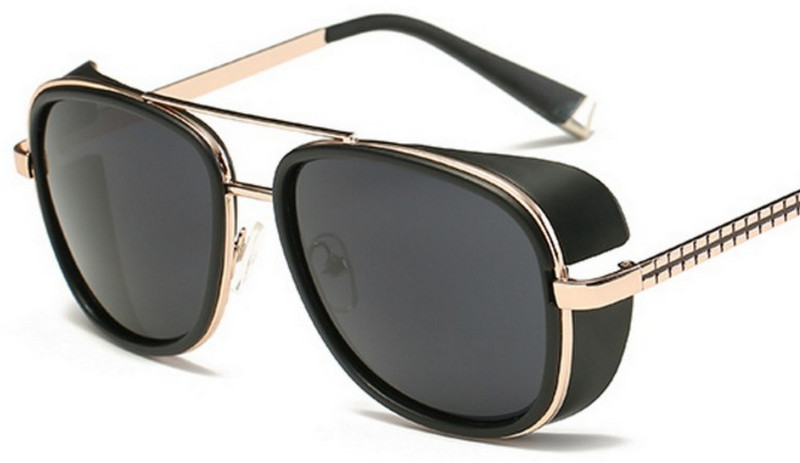 Pomo-Z Aviator Sunglasses(Black) Pomo-Z Aviator Sunglasses(Black)
