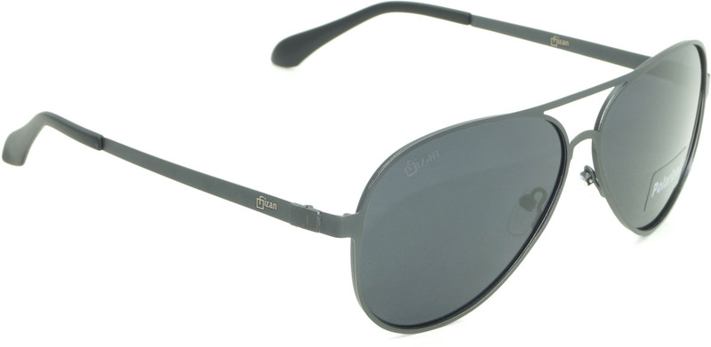 FIZAN Aviator Sunglasses(Black)