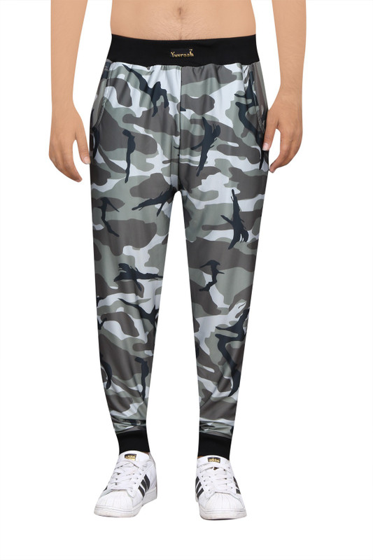 yuvraah Printed Men Multicolor Track Pants