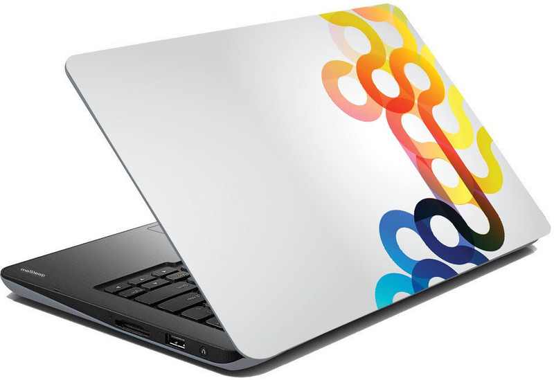 shopkio Pattern Line Laptop Skin Adhesive Vinyl Laptop Decal 15.6
