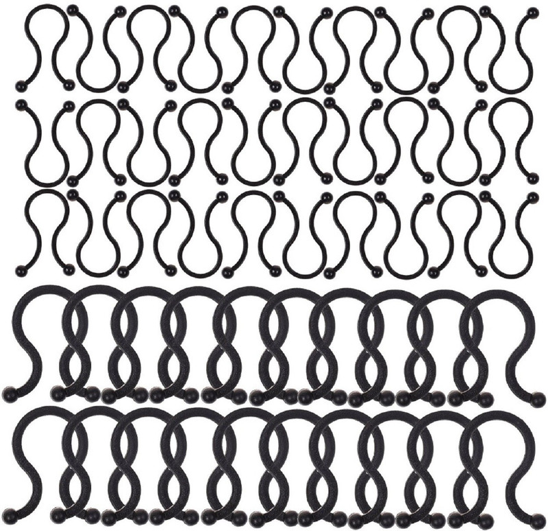 maxed 18mm x 40mm Plastic Flexible Straps Cable Tie(Black Pack of 1)
