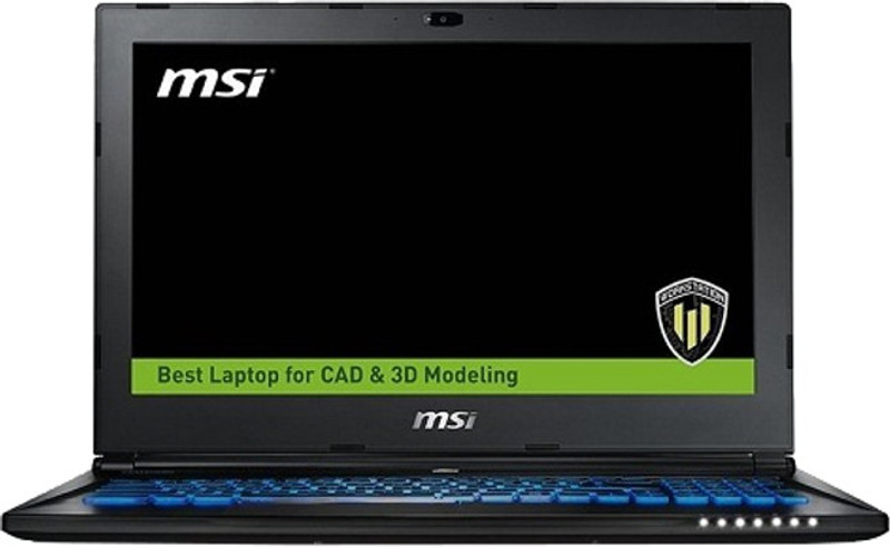 MSI WS Series Core i7 7th Gen - (32 GB/1 TB HDD/256 GB SSD/Windows 10 Pro/6 GB Graphics) WS63 7RK Gaming Laptop(15.6 inch, Black, 1.8 kg)