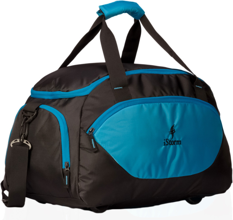 istorm Delta SKublue & Black Small Travel Bag  - Medium(Blue, Black)