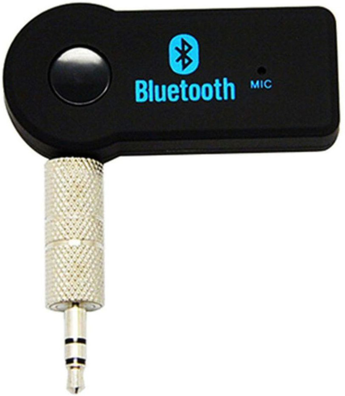 gencliq v3.0 Car Bluetooth Device with Audio Receiver, 3.5mm Connector(Black)